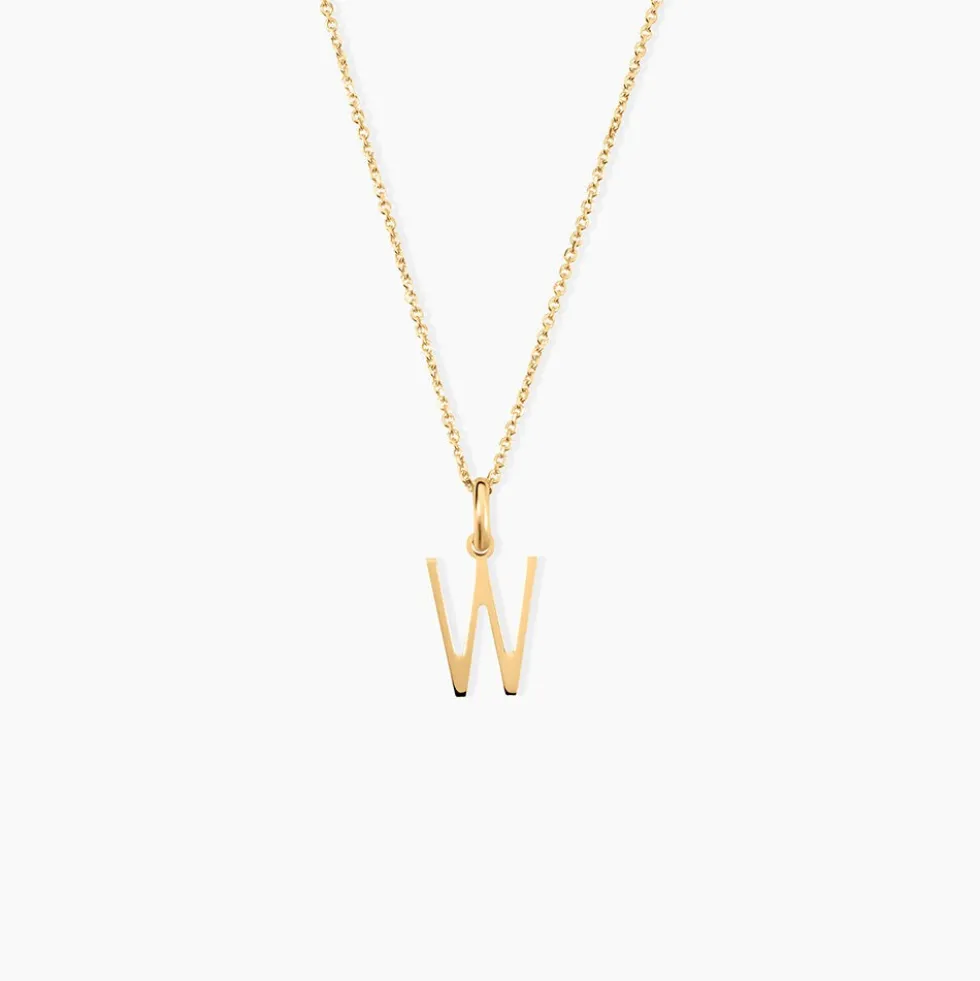 Pendentif Ionia Lettre Or Jaune