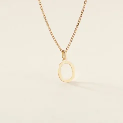 Pendentif Ionia Lettre Or Jaune