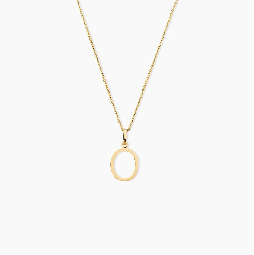 Pendentif Ionia Lettre Or Jaune