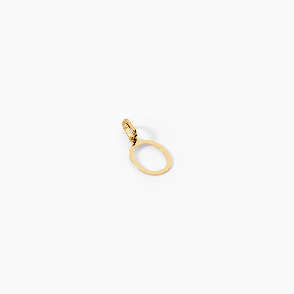 Pendentif Ionia Lettre Or Jaune