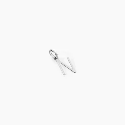 Pendentif Ionia Lettre Or Blanc