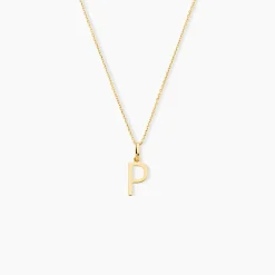 Pendentif Ionia Lettre Or Jaune