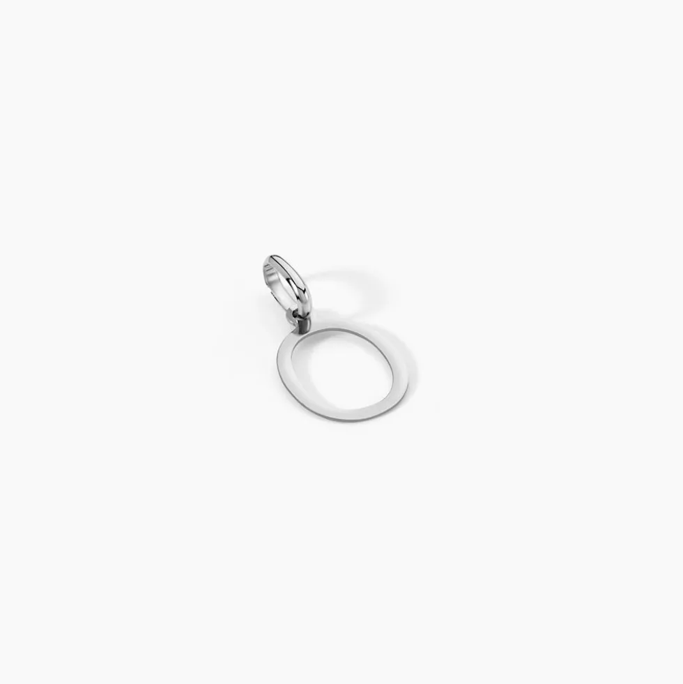 Pendentif Ionia Lettre Or Blanc
