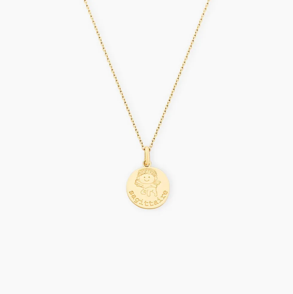 Pendentif Jannila Zodiaque Or Jaune
