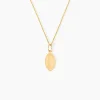 Pendentif Julius Sport Rugby Or Jaune