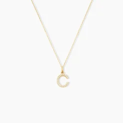 Pendentif Klementine Or Jaune Oxyde De Zirconium