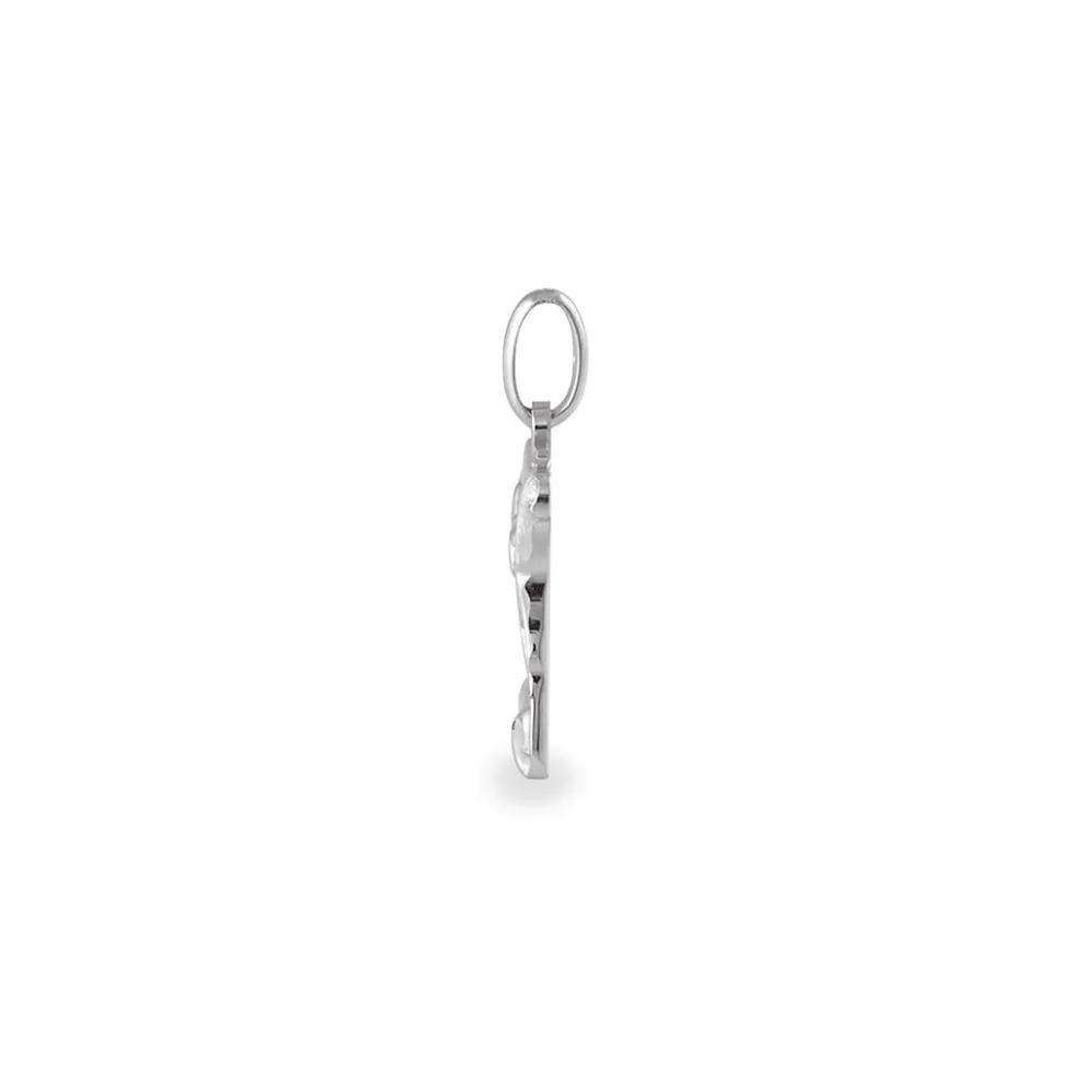 Pendentif Maicaae Argent Blanc
