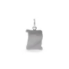 Pendentif Maurise Argent Blanc