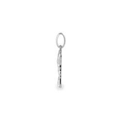 Pendentif Maurise Argent Blanc