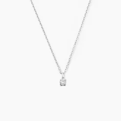 Pendentif One Or Blanc Diamant