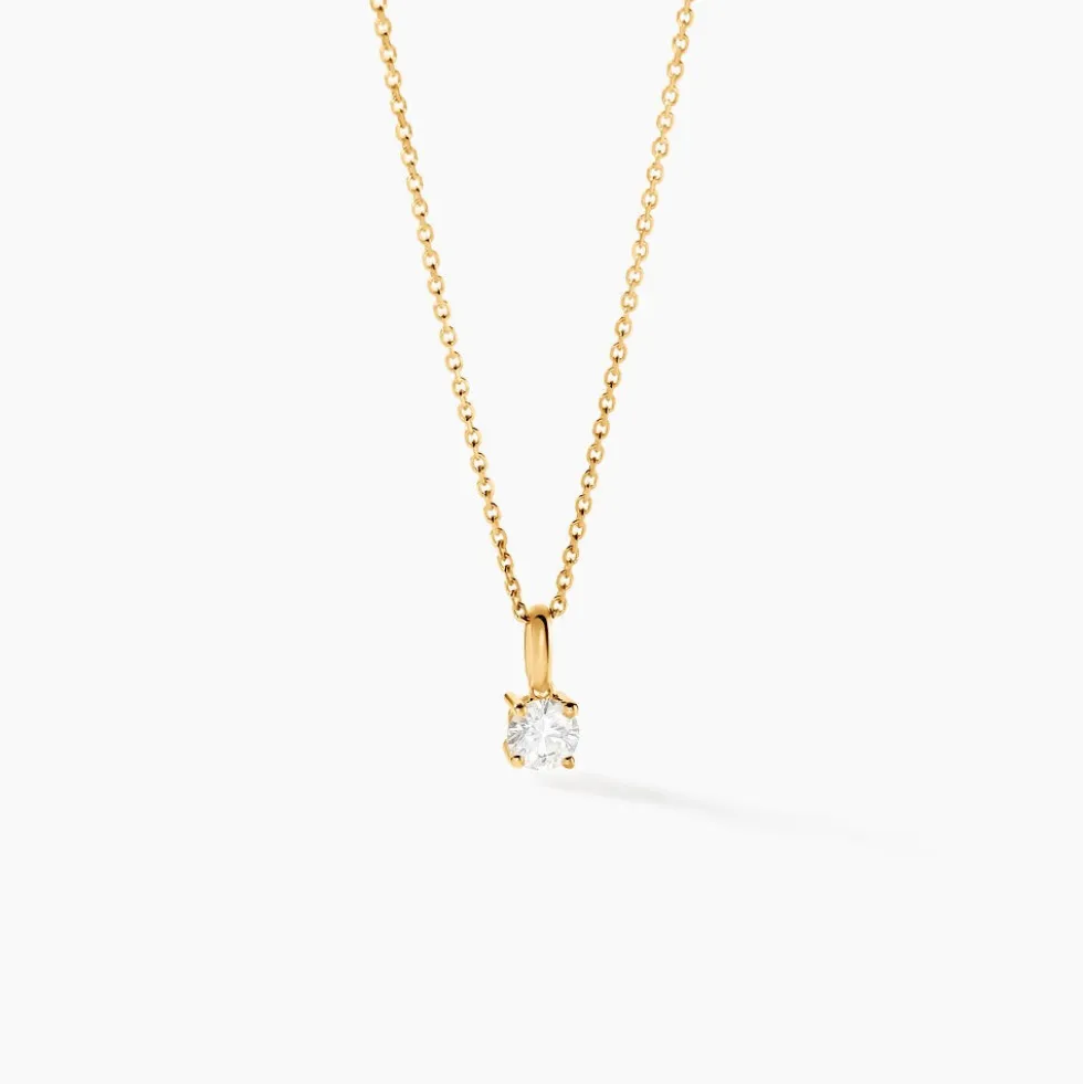 Pendentif One Or Jaune Diamant