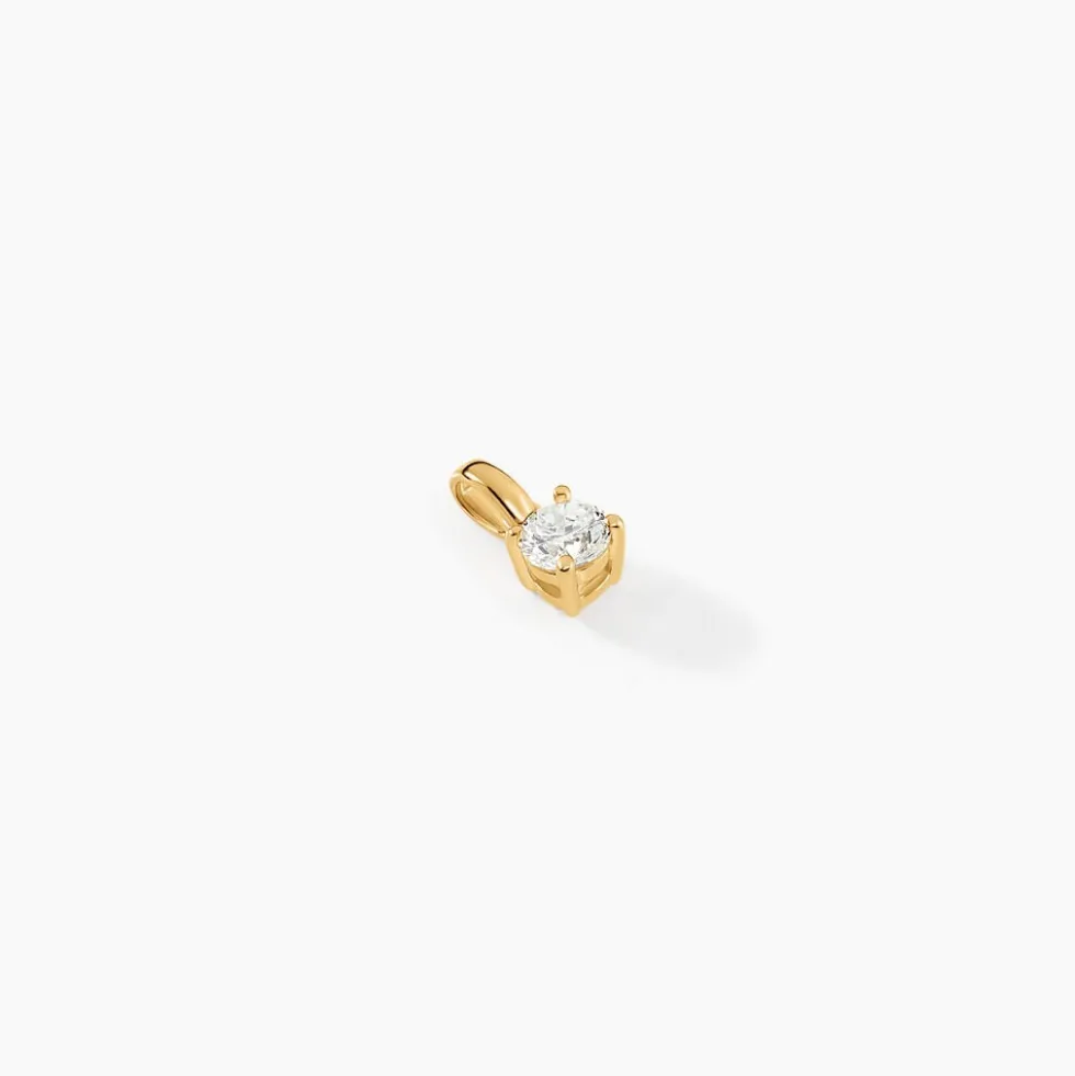 Pendentif One Or Jaune Diamant