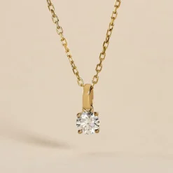 Pendentif One Or Jaune Diamant