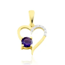 Pendentif Or Jaune Godoleva Améthyste
