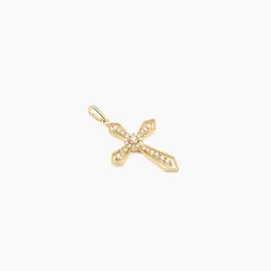 Pendentif Phrixus Or Jaune Oxyde De Zirconium