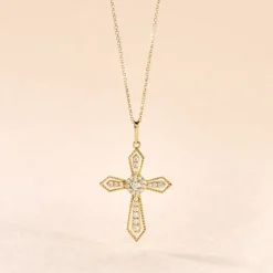 Pendentif Phrixus Or Jaune Oxyde De Zirconium