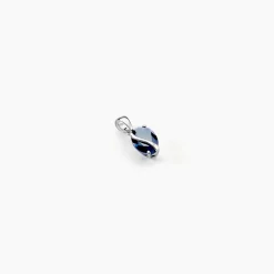 Pendentif Prudencia Or Blanc Saphir