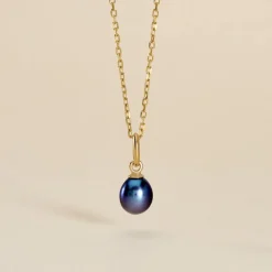 Pendentif Severiane Or Jaune Perle De Culture