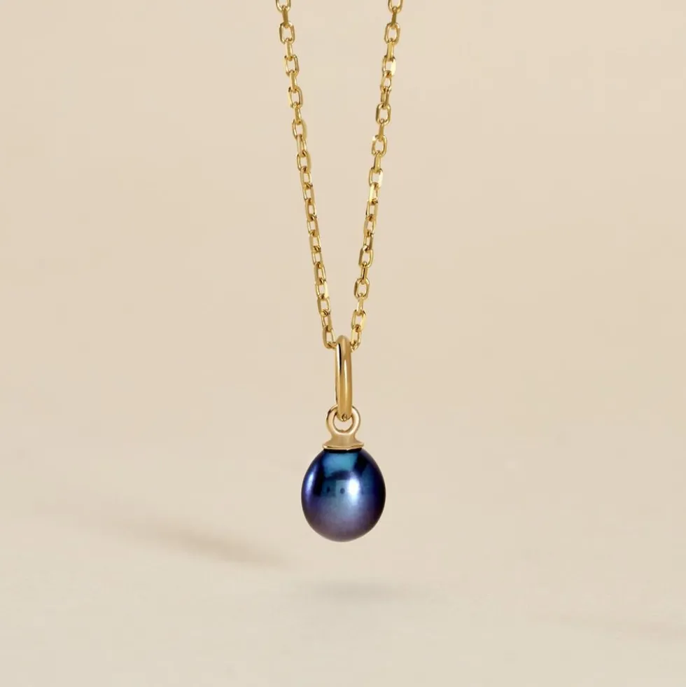 Pendentif Severiane Or Jaune Perle De Culture