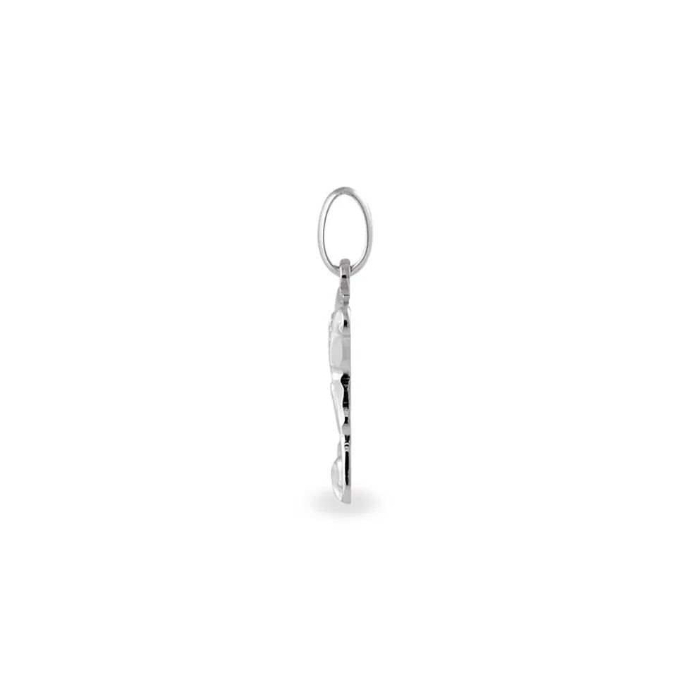 Pendentif Tamika Argent Blanc