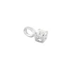 Pendentif Victoria Or Blanc Diamant