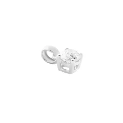 Pendentif Victoria Or Blanc Diamant