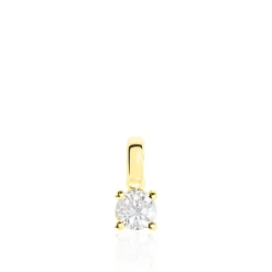 Pendentif Victoria Or Jaune Diamant