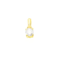 Pendentif Victoria Or Jaune Diamant