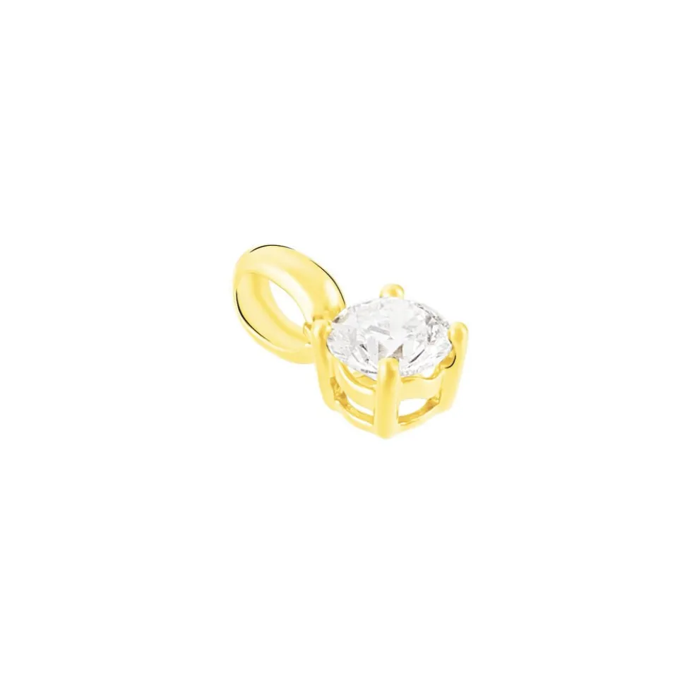 Pendentif Victoria Or Jaune Diamant