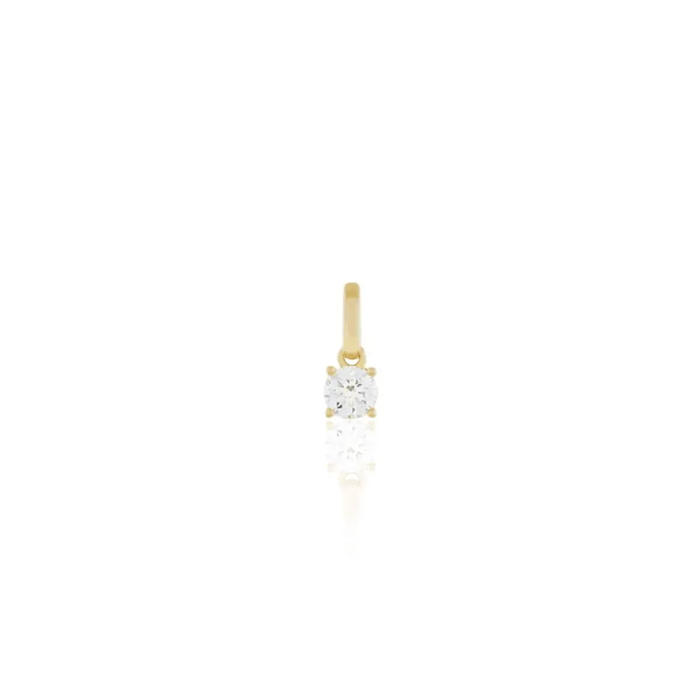 Pendentif Victoria Or Jaune Diamant