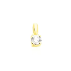 Pendentif Victoria Or Jaune Diamant