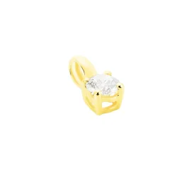 Pendentif Victoria Or Jaune Diamant
