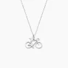 Pendentif Vince Argent Blanc