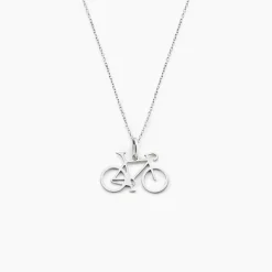 Pendentif Vince Argent Blanc