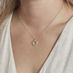 Pendentif Amaiur Or Tricolore Oxydes De Zirconium