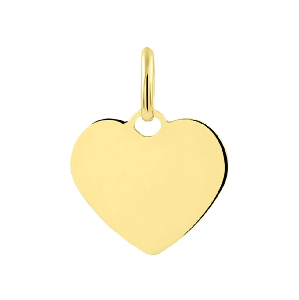 Pendentif Ange Coeur Or Jaune