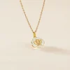 Pendentif Ange Nuage Or Jaune
