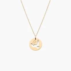 Pendentif Anny Colombe Or Jaune