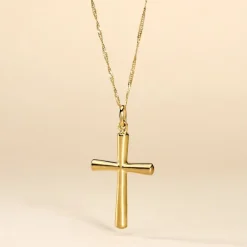 Pendentif Arantxa Croix Or Jaune