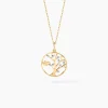 Pendentif Arethusa Or Jaune Diamant