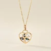 Pendentif Baylee Or Jaune Topaze Oxyde De Zirconium