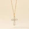 Pendentif Chastity Or Jaune Oxyde De Zirconium