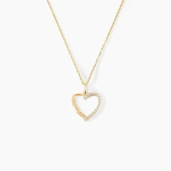 Pendentif Chiela Or Jaune Oxyde De Zirconium
