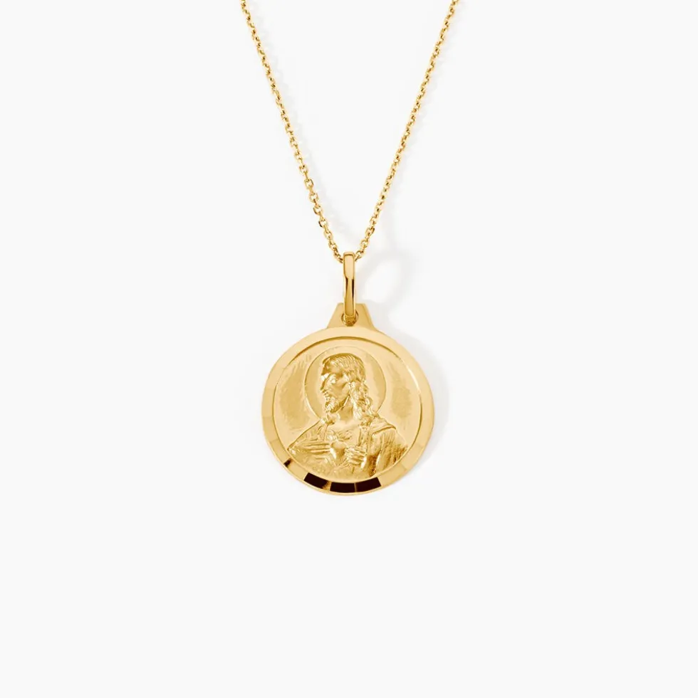 Pendentif Christ Or Jaune