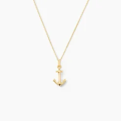 Pendentif Edouarda Ancre Or Jaune