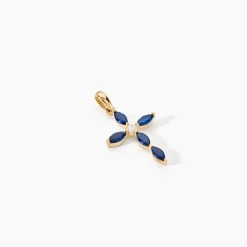 Pendentif Eser Or Jaune Oxyde De Zirconium