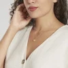 Pendentif Eudocie Coeur Mat Et Brillant Or Jaune
