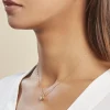 Pendentif Eudocie Coeur Stri Or Jaune