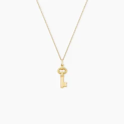 Pendentif Fatilia Clef Coeur Or Jaune