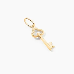 Pendentif Fatilia Clef Coeur Or Jaune